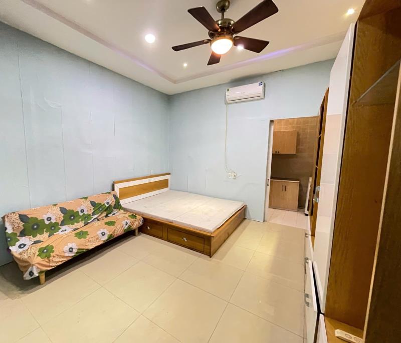 Phòng trọ studio tách bếp ở tân phú nội thất cơ bản có máy giặt riêng tiện đi aeon mall, vhu - Ảnh 2