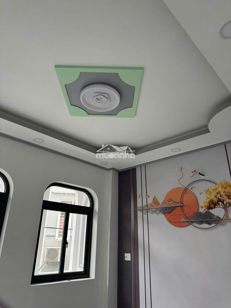 ⛩️ Nhà 3tầng bà ký, q6 ⛩️ dt: 4,25 nở hậu 4,5 m x 13m 👉 dt sàn 128m2