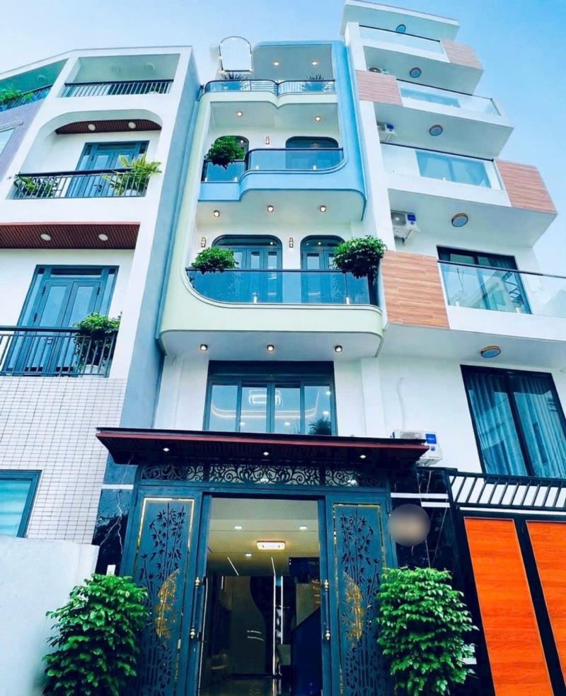 Nhà bán 5 tầng thống nhất hẽm xe hơi sổ hồng riêng 