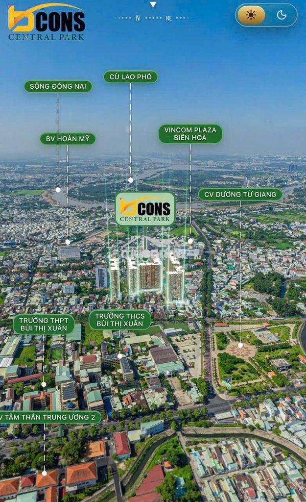 Căn gốc 3pn số lượng có hạng tại bcons biên hòa (rumor 49,9tr/m2) - 2