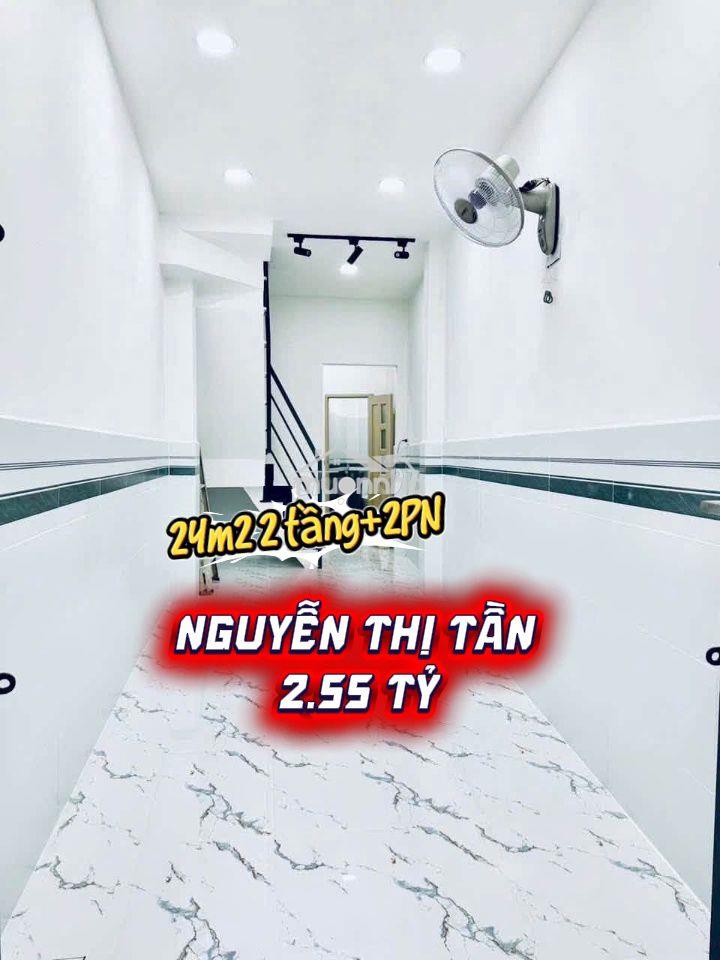 Nhà hẻm nguyễn thị tần gần chợ