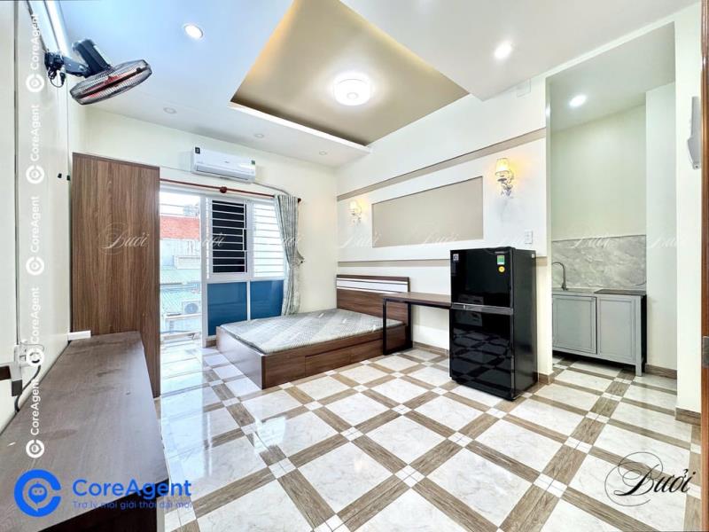 Phòng trọ bancol giá rẻ full nt kế bên ngã tư bốn xã  - Ảnh 3