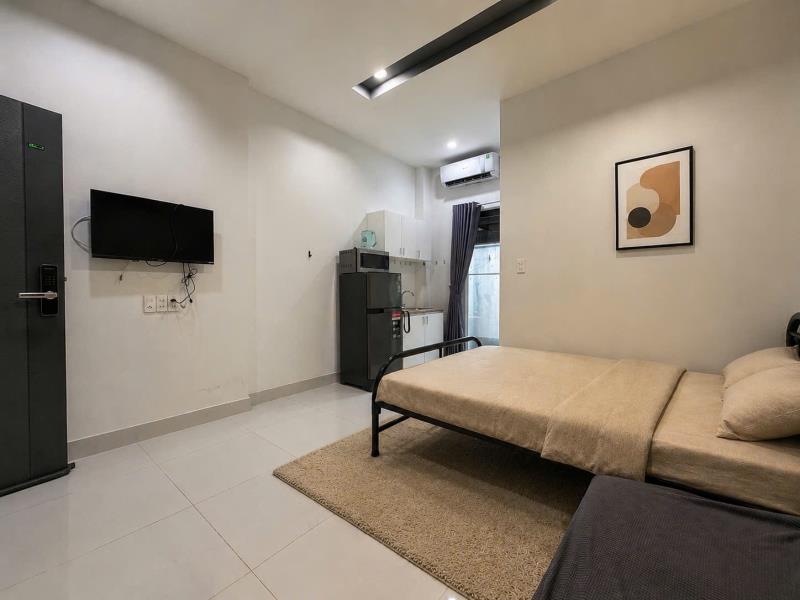 Khai trương căn hộ studio nhiêu tứ – ban công – gần phan xích long