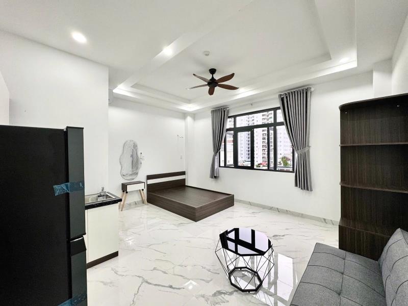 Studio thoại ngọc hầu, gần trục đường luỹ bán bích - âu cơ, thuận tiện di chuyển đến đầm sen, gần đại học văn hiến (vhu), đại học hồng bàng 3, aeonmall - trung tâm quận tân phú