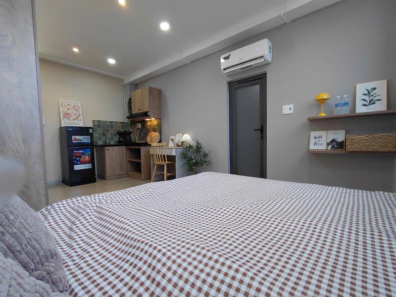Cho thuê studio cửa sổ lớn, full nt gần vlu, hiu, uef - Ảnh 4