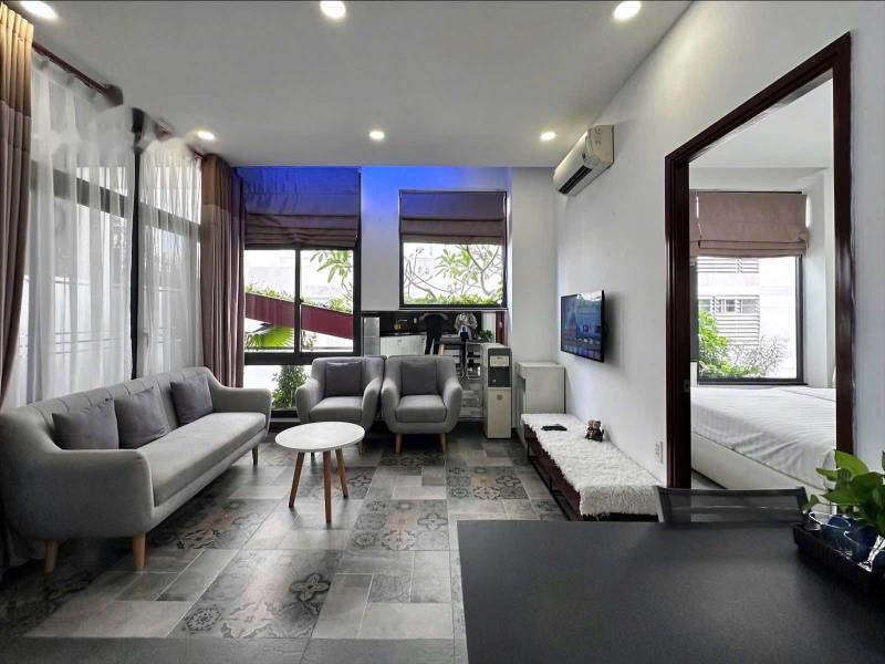 Cho thuê căn hộ 1pn studio siêu vip – núi thành - Ảnh 2