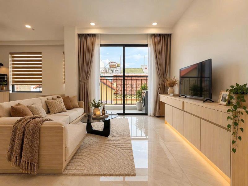 Cho thuê căn hộ cao cấp studio 1pn gần sân bay tân sơn nhất - công viên hoàng văn thụ