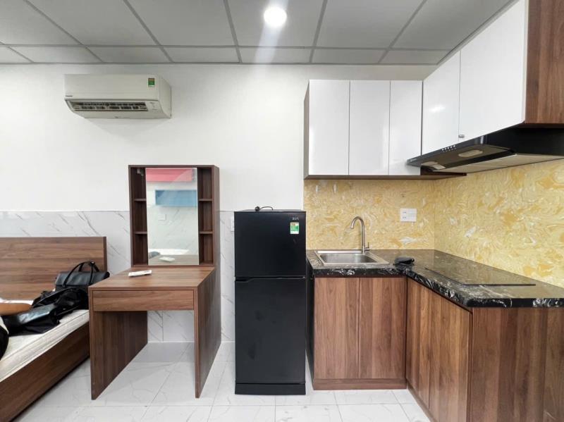 Cho thuê căn hộ full nội thất có cửa sổ lớn quận bình thạnh, thuận tiện đi q1 - gần hutech, ngoại thương, gtvt - Ảnh 4