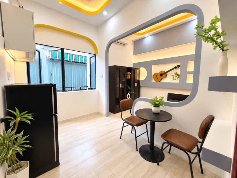 Cho thuê căn hộ gần etown đối diện nhà ga t3 / thuận tiện qua sân bay tân sơn nhất - lăng cha cả - km voucher 1tr suốt hd  - Ảnh 2
