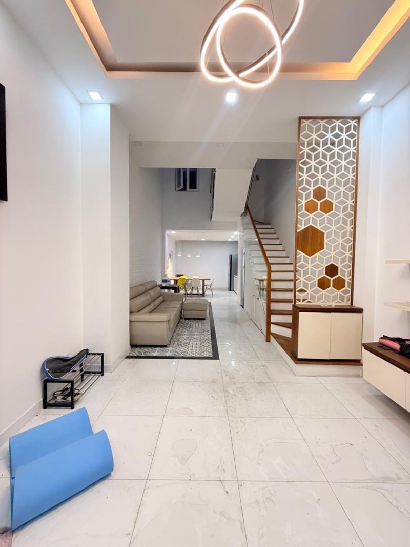 Nhà bán lê văn thọ 60m2, 3 tầng sổ hồng riêng - Ảnh 2