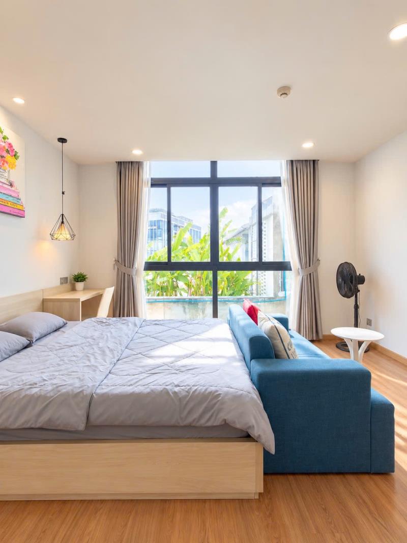 Phòng 40m² mới xinh – full nội thất mới | ngay hàng xanh – giáp q1, q2- nguyễn cửu vân - Ảnh 3