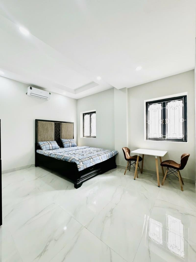 Căn hộ mới cửa sổ thoáng full nội thất bình quới gần gtvt, hutech , di chuyển nhanh ra hàng xanh và q1