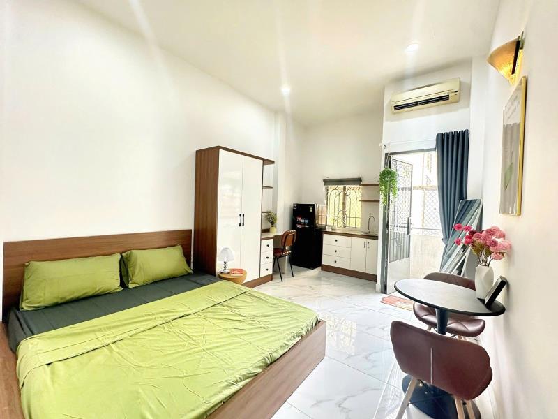 Phòng trọ ban công cửa sổ lớn thoáng mát gần landmark 81, vinhomes central park – đường bạch đằng, bình thạnh