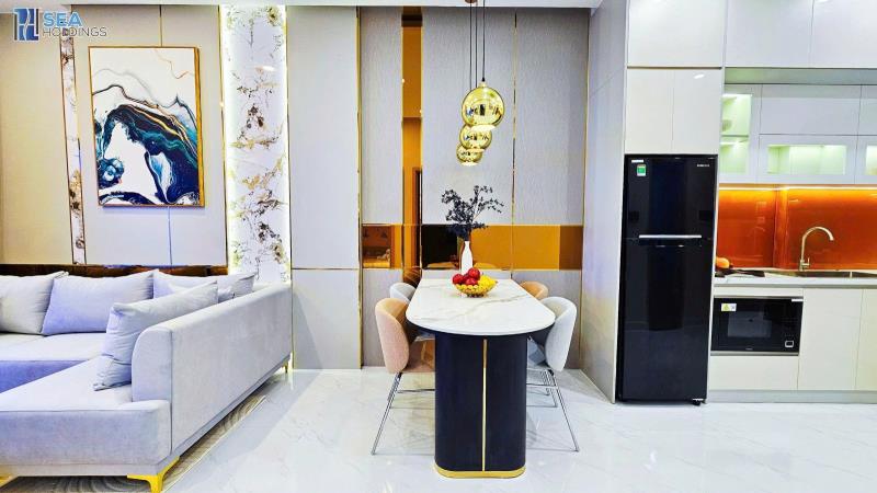 Căn 1 pn 1 wc cho người trẻ destino centro ngay chợ bình chánh chỉ 5 phút đi xe, 40 m2, chỉ 1 tỉ 6 - Ảnh 3