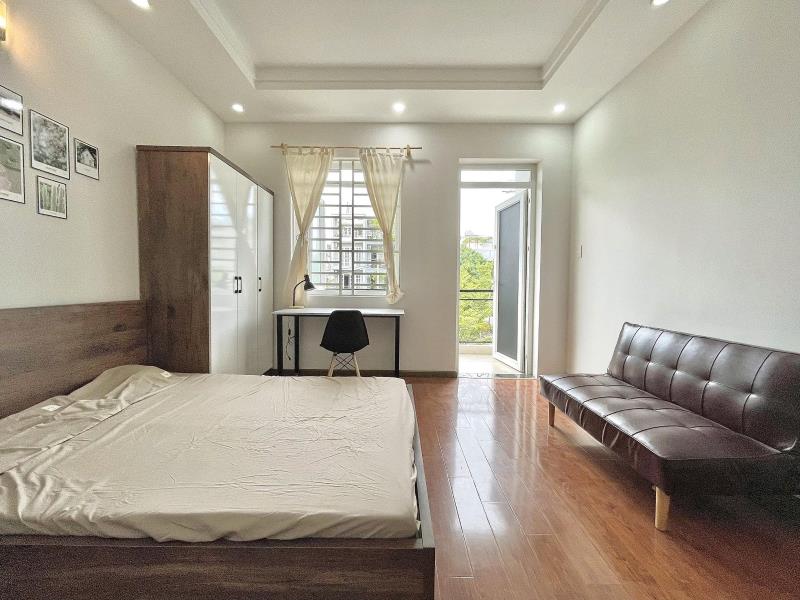 Căn hộ cho thuê ban công lớn, cửa sổ thoáng mátgần đh văn lang – cơ sở bình thạnh– bình lợi, p.13, q. bình thạnh - Ảnh 3