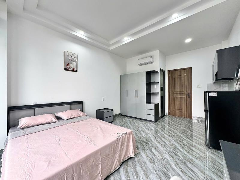 Cho thuê studio ban công mới hoàn thiện full nội thất tại nguyễn bỉnh khiêm  - Ảnh 4