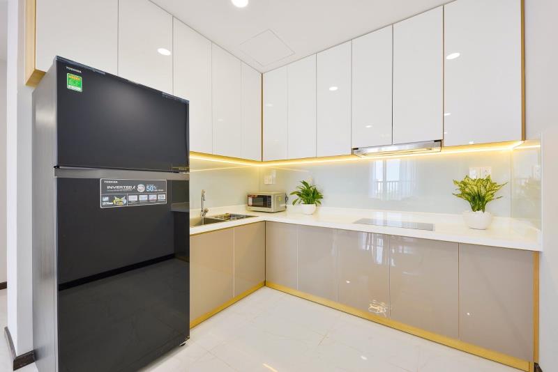 Cho thuê gấp căn hộ hùng vương plaza (có suất ô tô), dt: 130m² (3pn - 3wc), nội thất cao cấp - Ảnh 4