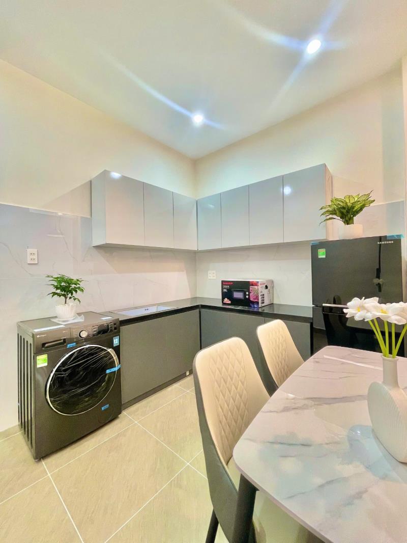 Thuê ngay căn hộ 1pn ngủ - ban công 45m2 rộng thoáng ngay chợ bà chiểu sát q1 an ninh cao thuận tiện di chuyển - Ảnh 4