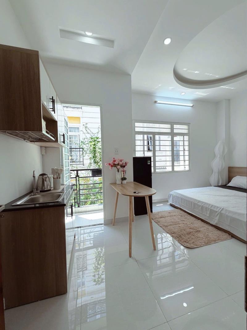 Studio ban công  – nguyễn xí, bình thạnh gần ngã tư hàng xanh, vlu, hutech, chợ bà chiểu - Ảnh 2