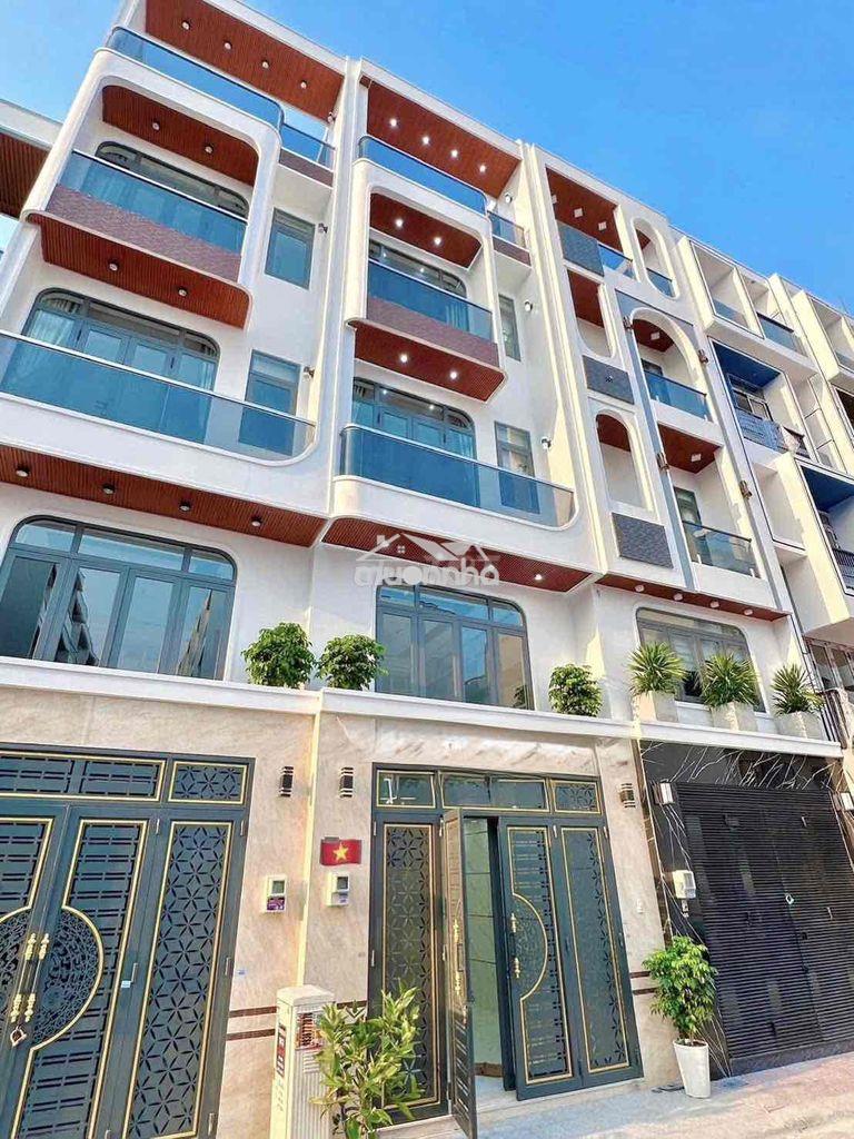Cho thuê nhà đẹp phường bình tân 4x21 5pn