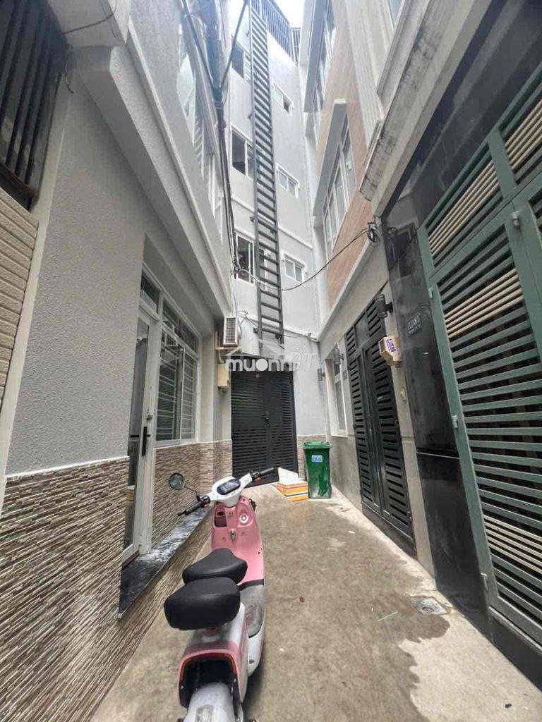 Nhà quận 4 - căn hộ dịch vụ - đường xóm chiếu