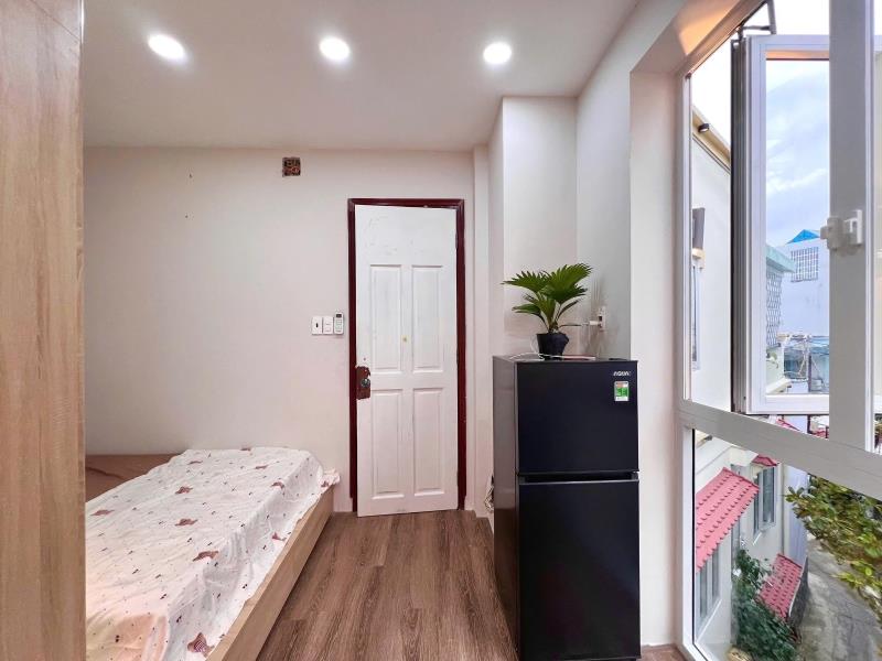 Cho thuê căn hộ 35m2 - full nội thất – cửa sổ lớn – có máy giặt riêng – giáp quận 1 - Ảnh 3