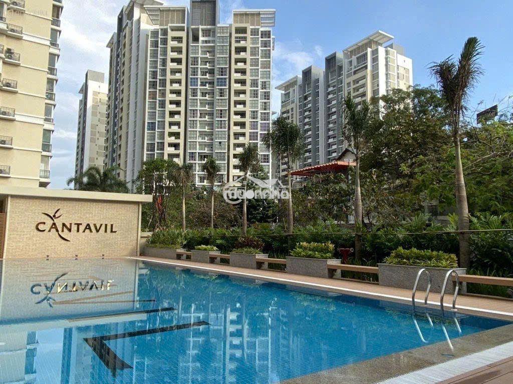 Cho thuê 3 phòng, 120m2, cantavil an phú, giá 20tr, không nội thất - 4