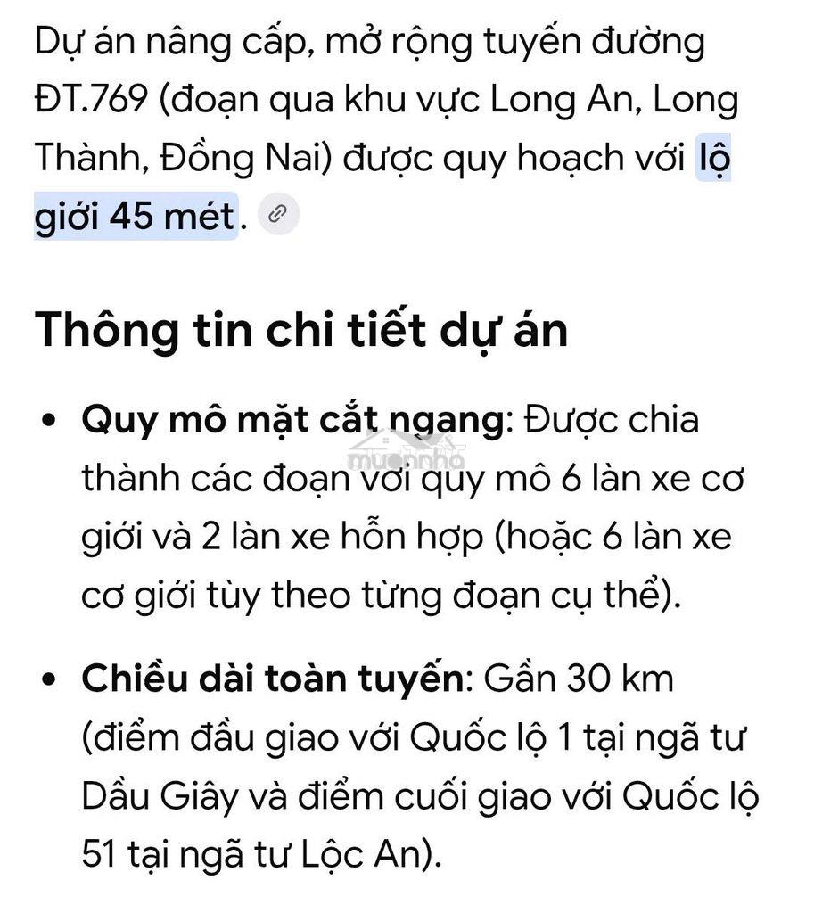 Đất lộc an long thành mặt tiền đt769 125m2 thổ cư giá 7,8 tỷ  - 3