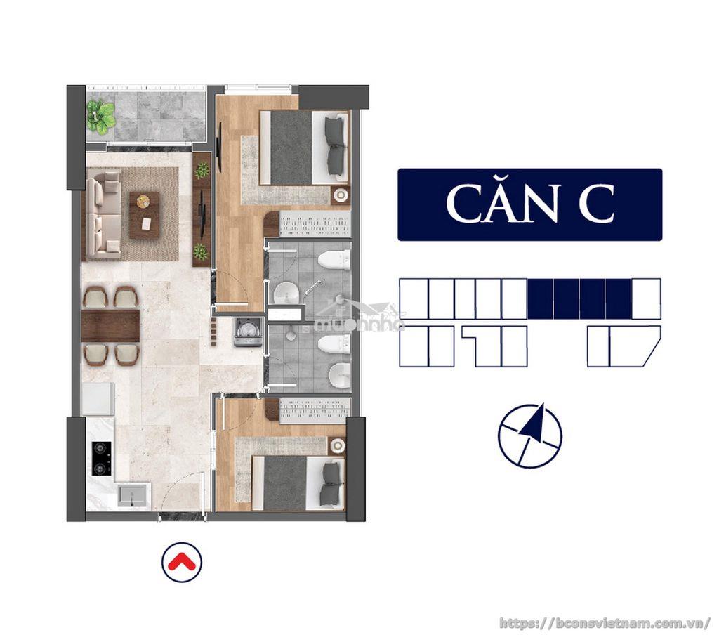 Cho thuê bcons avenue - 1pn1wc 5,5tr/tháng - nhận nhà 20/9/2026 - Ảnh 3