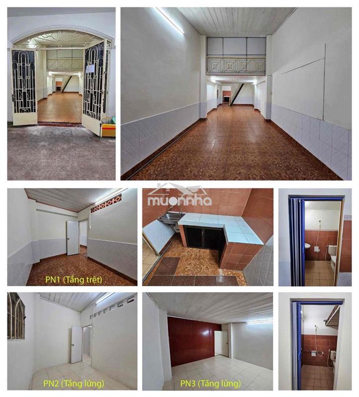 Cho thuê nhà đường cộng hoà 4x15 1 trệt 1 gác 3pn 2wc