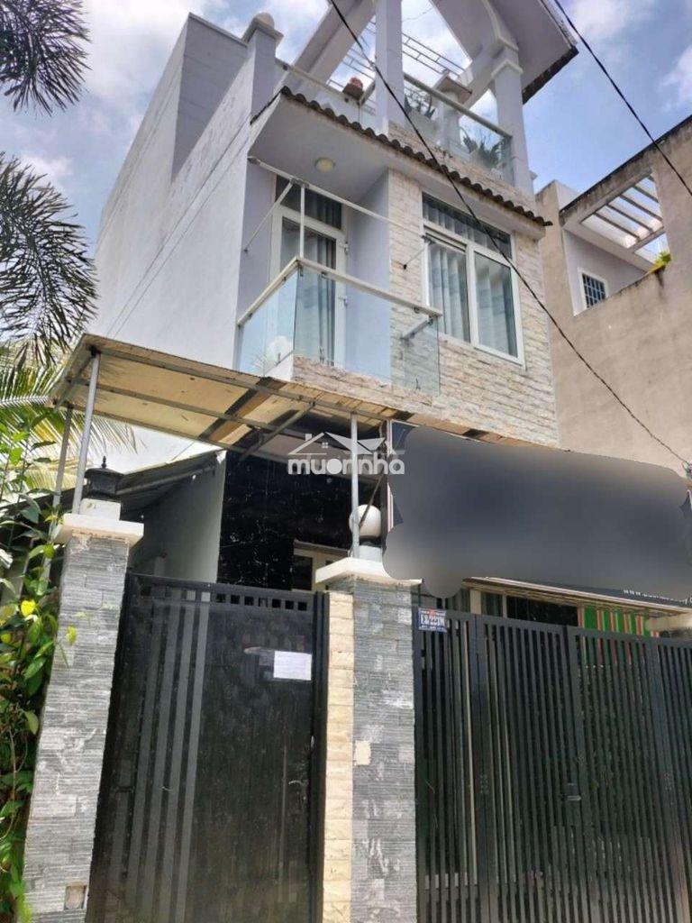 Nhà thuê xã phong phú 4,5 x15m 1 trệt 2 lầu 2pn _3wc