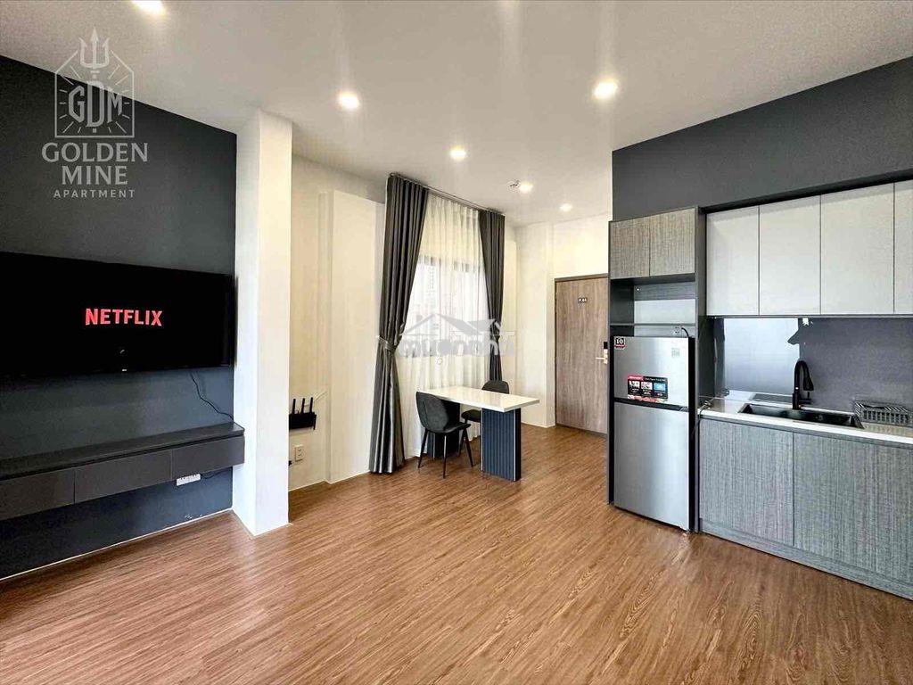 Căn hộ 1pn - tách bếp - thang máy - hầm xe - trục trung tâm quận 1 - 2