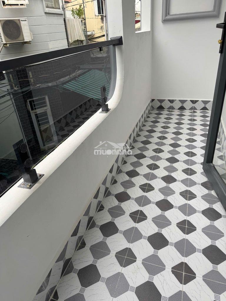 ⛩️ Nhà 3tầng bà ký, q6 ⛩️ dt: 4,25 nở hậu 4,5 m x 13m 👉 dt sàn 128m2 - Ảnh 2