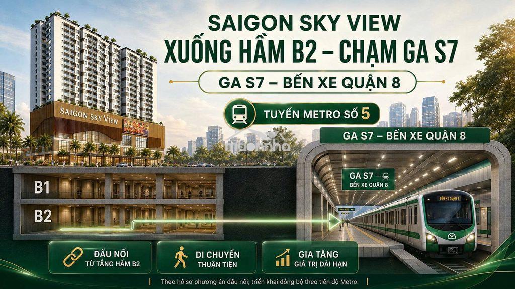 Chính chủ gửi bán ch skyview 70m2/2pn chỉ 4 tỷ 182, có 7 tầng tttm xịn - 2