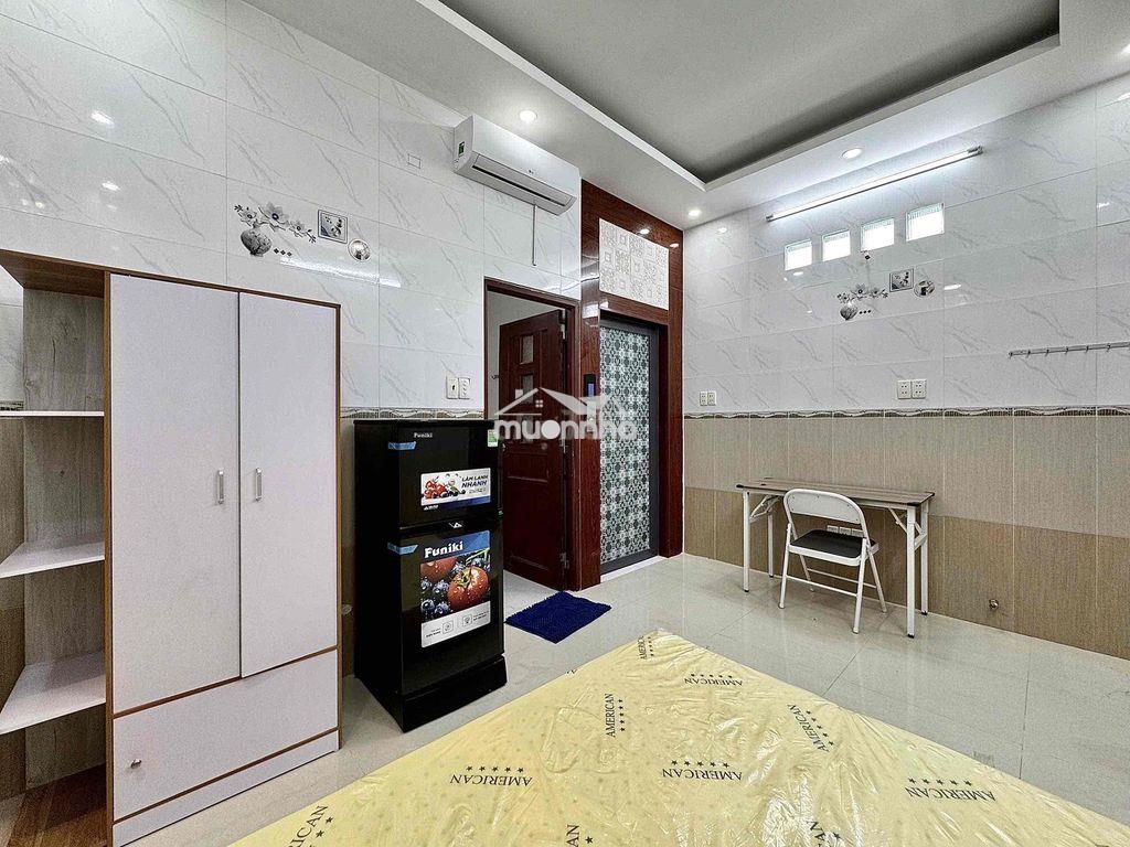 Cho thuê căn hộ studio thang máy full nội thất ngay cầu bông q1 - 4
