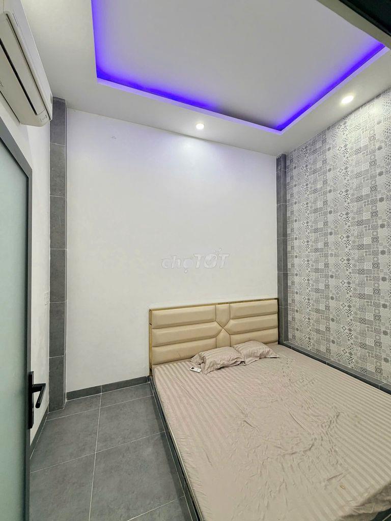 Nhà trệt lầu 3pn full nội thất khu biệt thự cồn khương 12 triệu - Ảnh 3