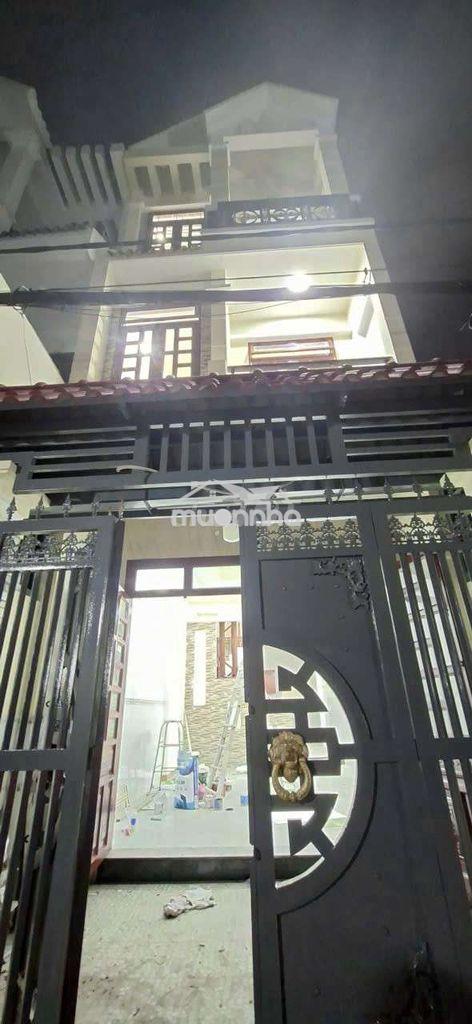 Nhà sơn mới .4×16 đúc 3 lầu .liên khu 5-6 bình tân hẻm 7m thông