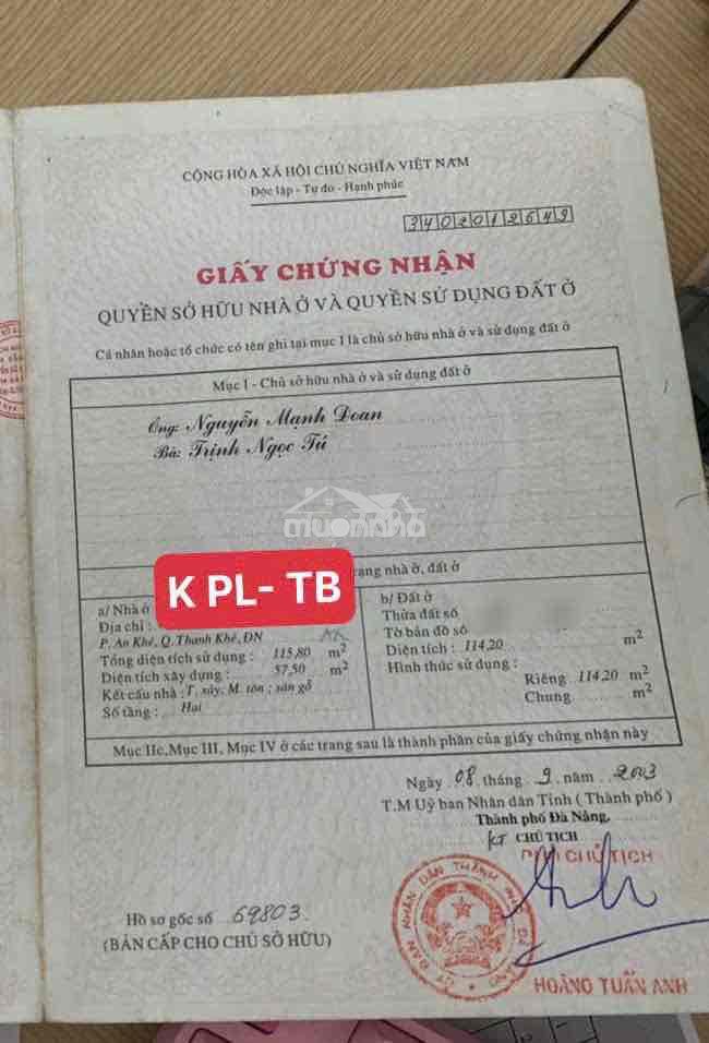 Bán đất tặng nhà 2 tầng giá đất k phần lăng - 4