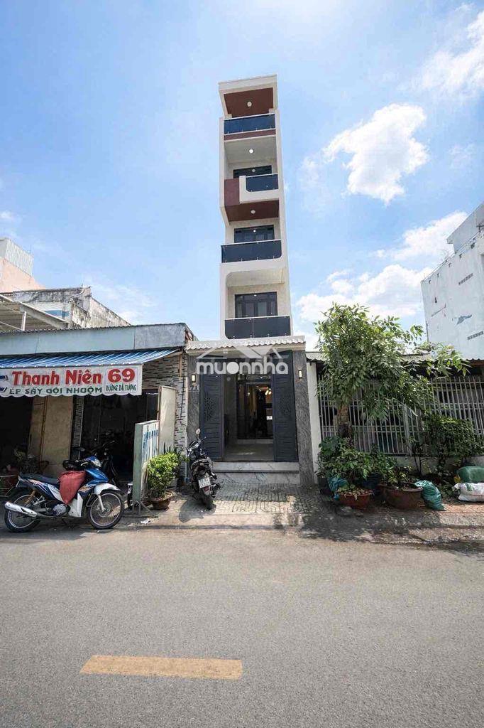 Chính chủ - hh cho mg - nhà mặt tiền dã tượng xây mới 3 lầu st