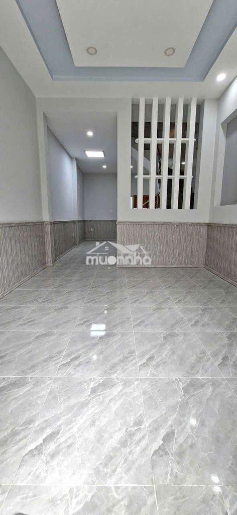 Cho thuê nhà mới .liên khu 4-5 bình hung hòa b.bình tân..52m .6trieu 