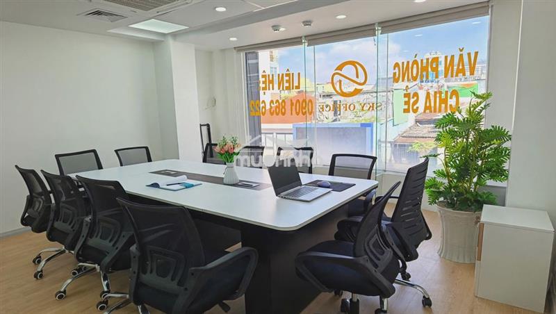 Cho thuê vp riêng quận 3 - bàn cờ 23m2