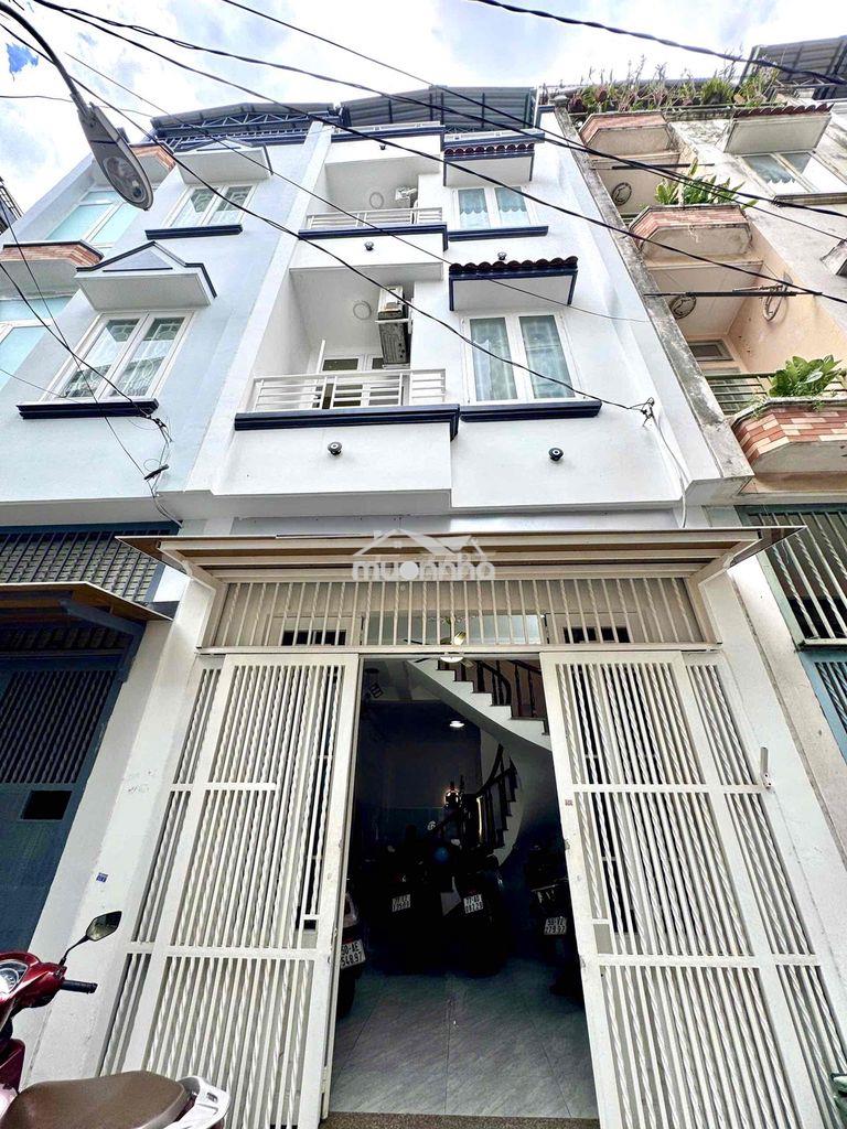 4❌11m, bán nhà 116/ dương quảng hàm, hẻm xe hơi, 4 tầng, 5pn, p5 gv, 6