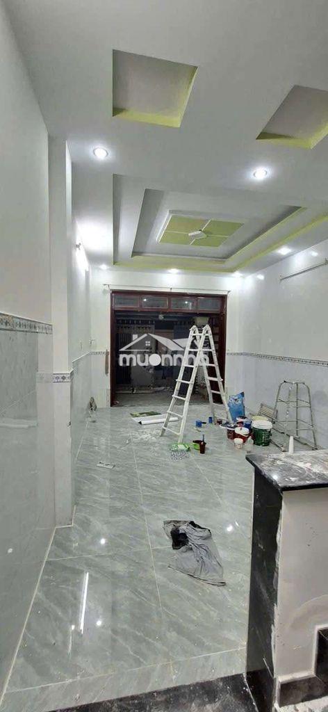 Nhà sơn mới .4×16 đúc 3 lầu .liên khu 5-6 bình tân hẻm 7m thông - 2