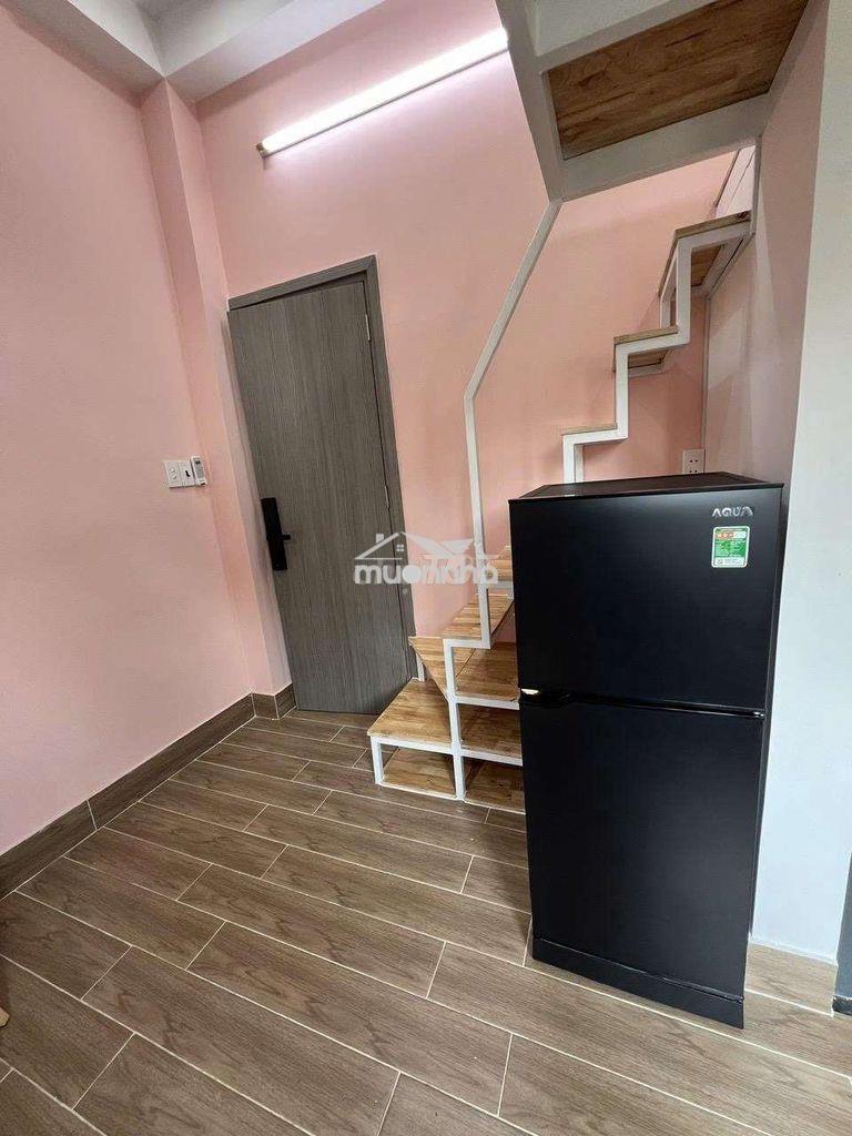 Cho thuê căn gác, ban công lớn, full nội thất tại bình thạnh gần hiu - Ảnh 4