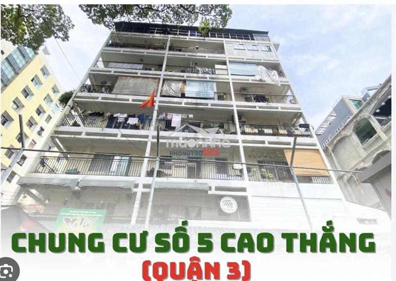 Căn hộ số 5 đường cao thắng - quận 3 - tphcm