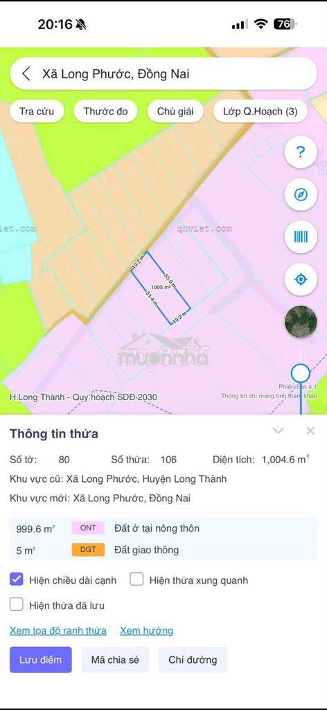 Đất long thành đường ô tô sổ đầy đủ - 3