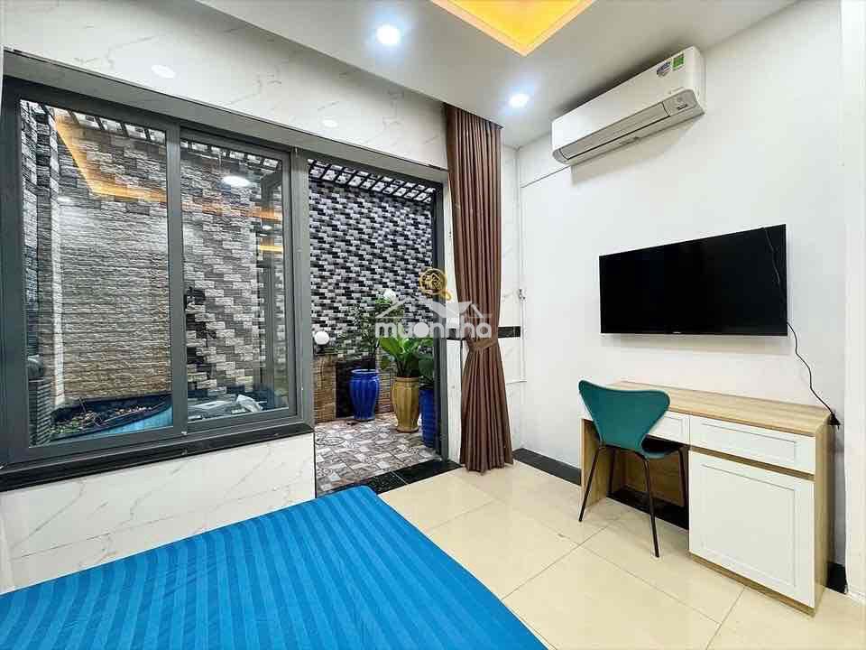 Cho thuê ch 1pn sân vườn ngay trung tâm bình thạnh - 2