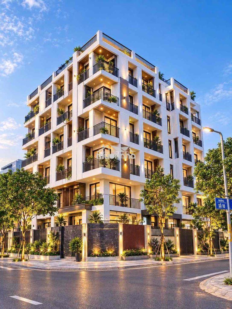Toàn nhà góc 2 mặt tiền khu làng đại học abc, . dt: 20x30  , hầm 5,5l - Ảnh 3