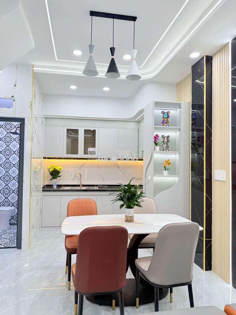 Nhà mới đẹp, (4x 9), 1lầu, 2pn, 2 wc, thới tam thôn 9, hóc môn - 3