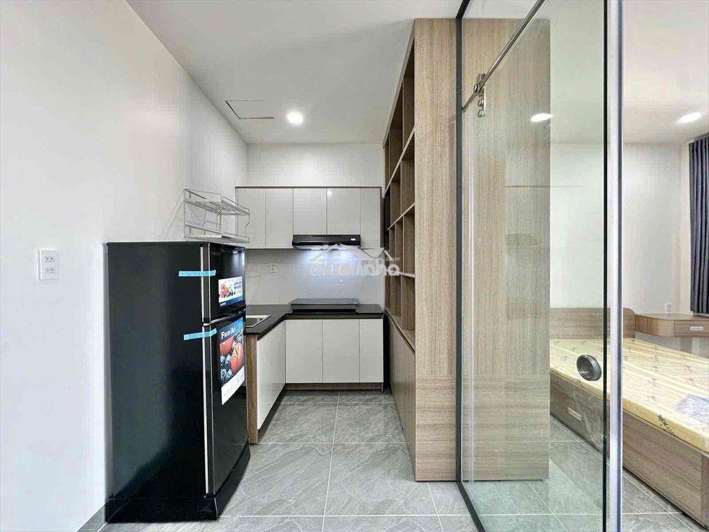 Cho thuê chdv 1pn tách bếp bancol nội thất cực xịn ngay dh ntt vlu iuh - 4